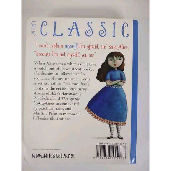 3 Mini Classics Paperbk Wind in the Willows The Jungle Book Alice In Wonderland - Picture 13 of 14